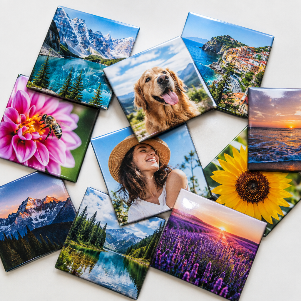 Custom Photo Magnet